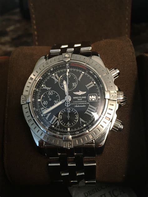 đồng hồ breitling 1884 chronometre certifie|breitling chronometer for sale.